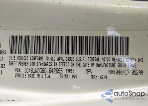 2013 Jeep Wrangler Unlimited Sport из США, поврежденный, VIN 1C4BJWDG8DL642695